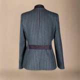 Chaqueta Casilda Rayas Verdes y Negras CHQ40