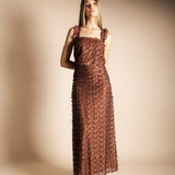 Falda Pipa Point Marrón FAL34-The Nook Store