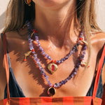 Collar Mauve Granada Hojas CO98-The Nook Store