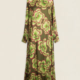Vestido Alice Degradado Verde y Fucsia AL08
