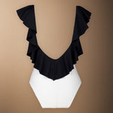 Manila White/Black Swimsuit