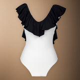 Manila White/Black Swimsuit
