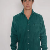 Logo Shirt Microcorduroy 100% 1 pocket LO24