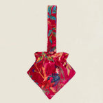 BTA03 Bolso Triángulo Asa Pájaros Rosa The Nook Store