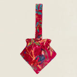 BTA03 Bolso Triángulo Asa Pájaros Rosa The Nook Store