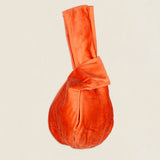 Bolso Asa Terciopelo Teja