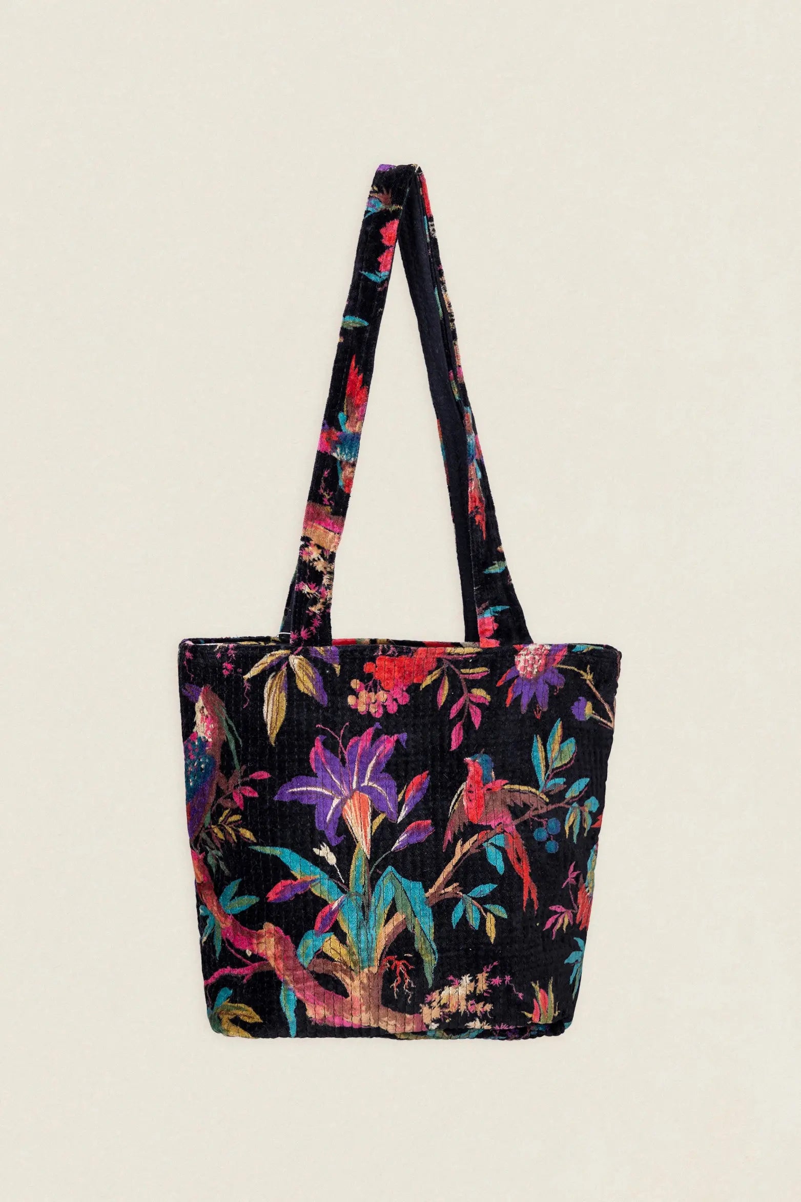 Bolso Cuadrado Pájaros Negros BC13 The Nook Store