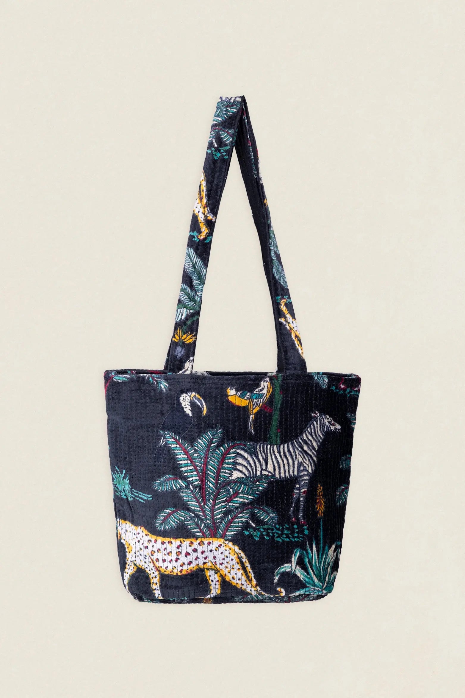 Bolso Cuadrado Negro Cheetah BC03 The Nook Store