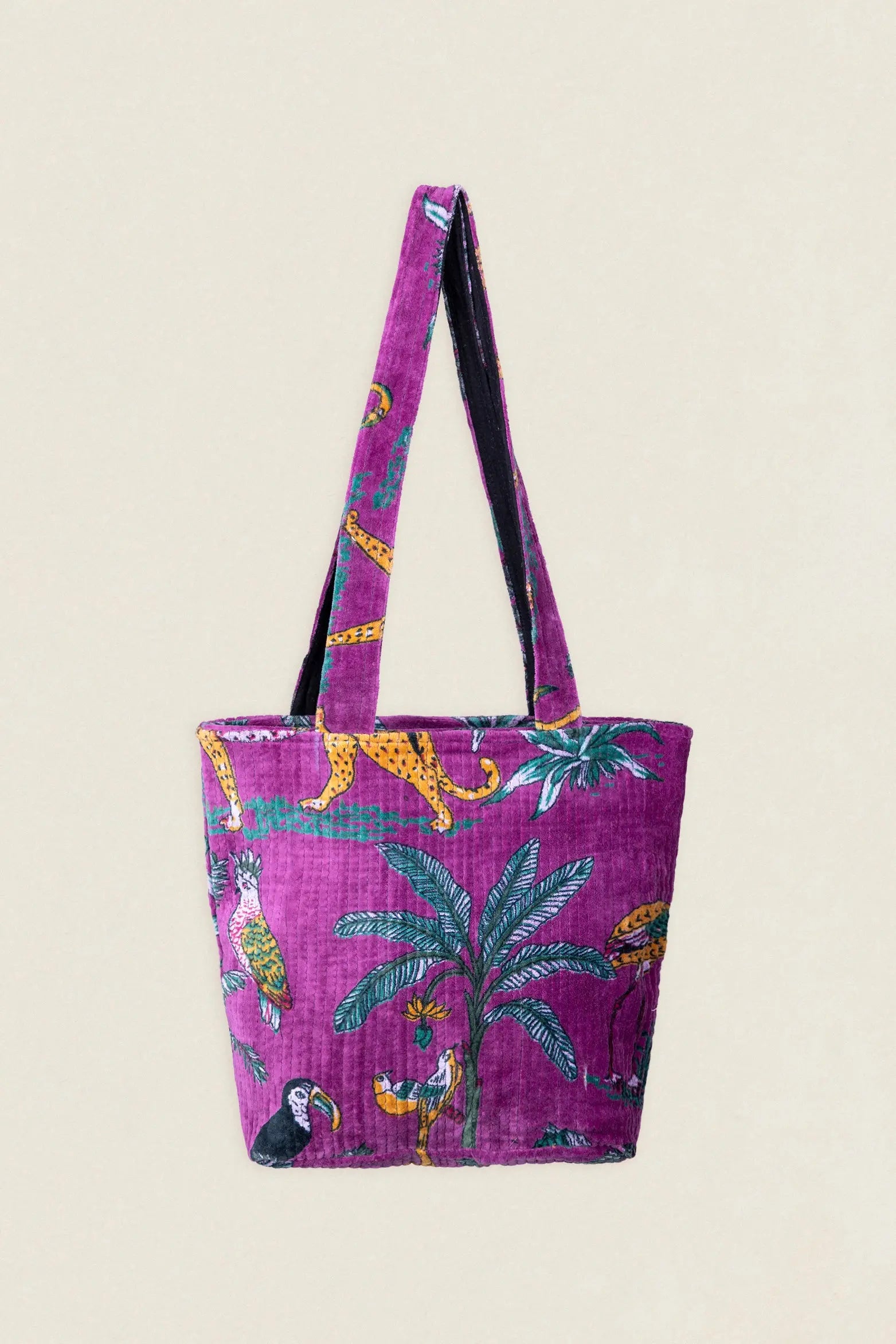 Bolso Cuadrado Cheetah Púrpura BC06 The Nook Store