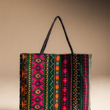 Bolso Shopper Bordado Multicolor-The Nook Store