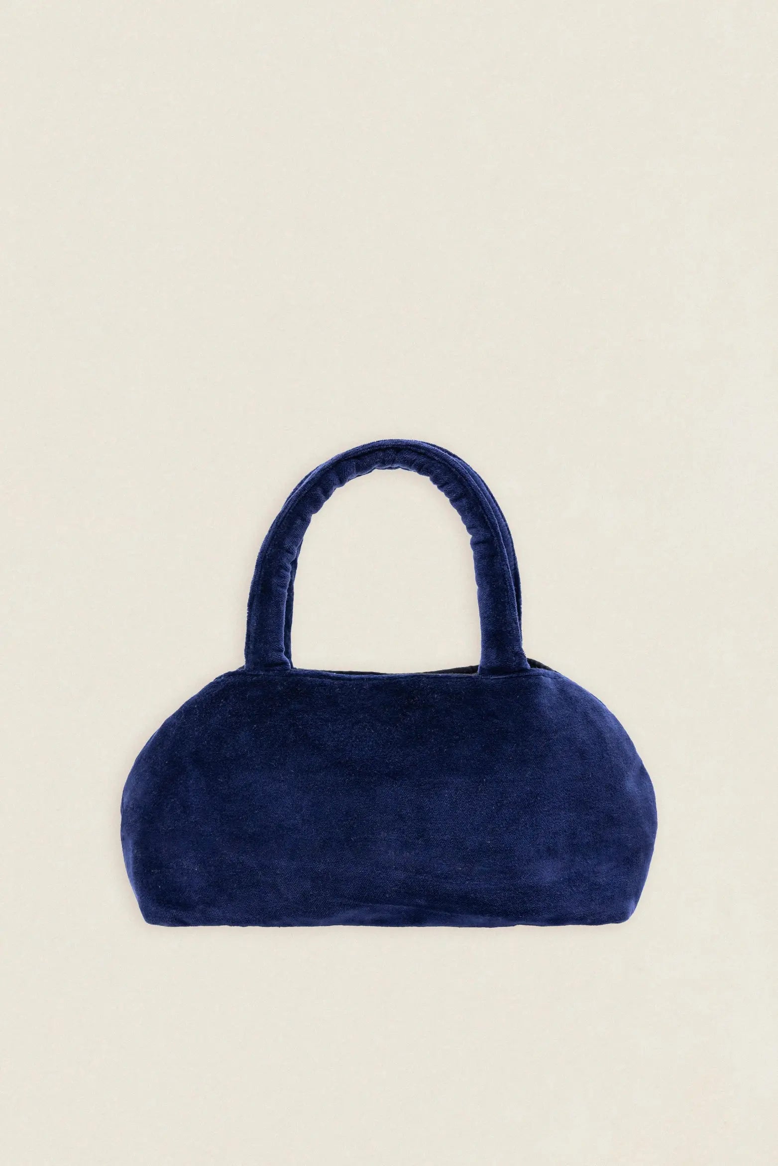BOLT40 Bolso Terciopelo Azul Marino The Nook Store