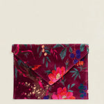 Cartera de Mano 2 Pájaros Vino The Nook Store