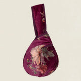 Bolso Asa Burdeos Flores BOA09 The Nook Store