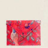 Cartera de Mano 3 Pájaros Rosa