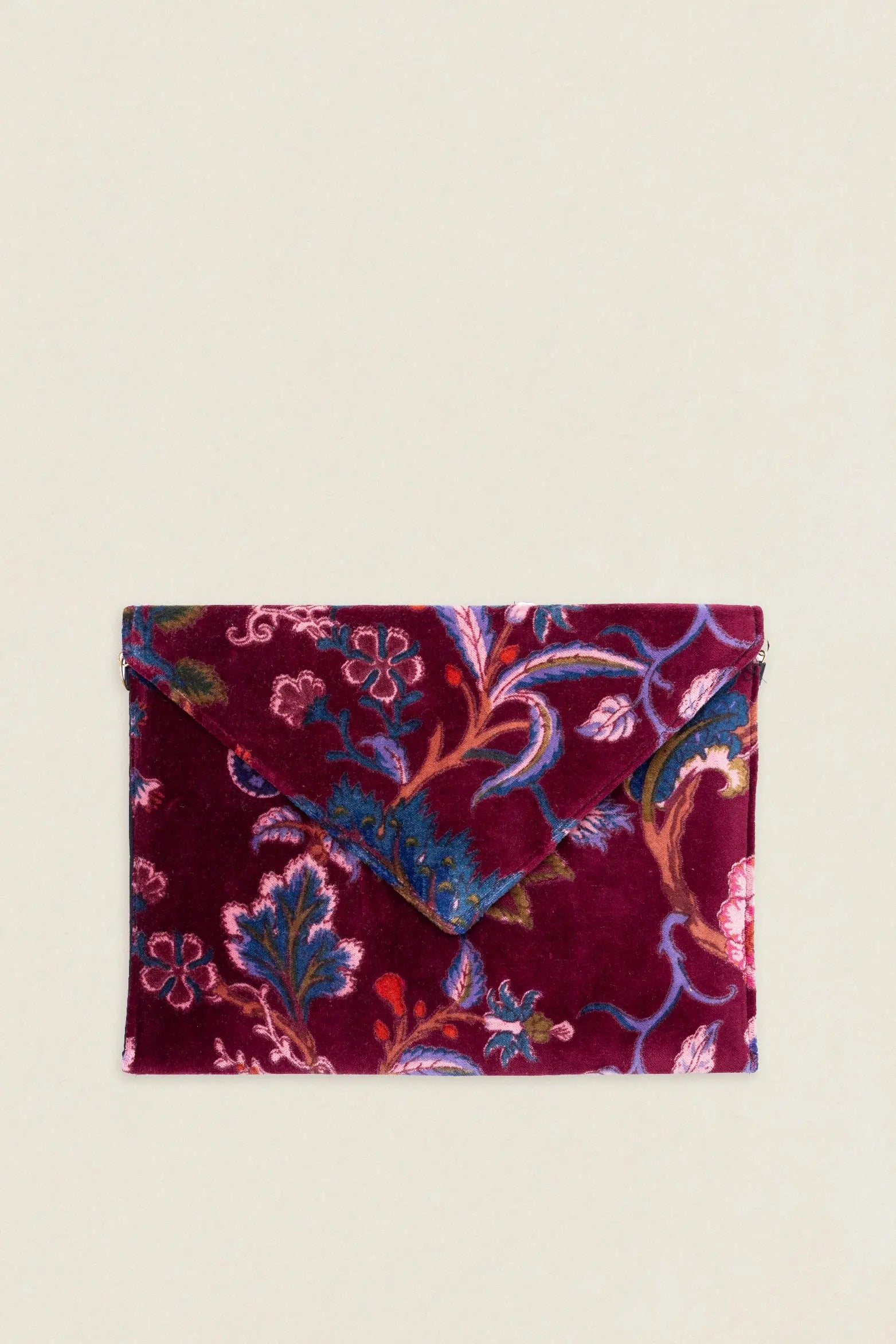 Cartera de Mano 51 Flores Vino The Nook Store