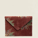 Cartera de Mano 42 Granate Flores The Nook Store
