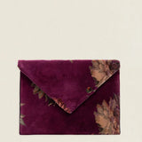 Cartera de Mano 43 Burdeos Flores The Nook Store