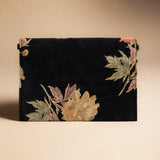 Cartera de Mano 33 Negro Flores