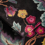 Sac à main 59 fleurs bleu marine