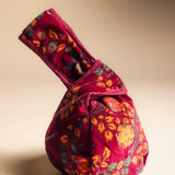 Bolso Asa Flores Vino BOA51
