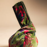 Dark Green Bird Handle Bag