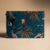 Cartera de Mano 62 Cheetah Azul Petróleo