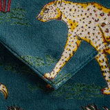 Cartera de Mano 62 Cheetah Azul Petróleo