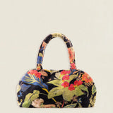 BOLT34 Bolso Terciopelo Monos Negro