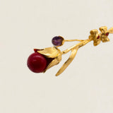 Broche Flor Roja BR23-The Nook Store