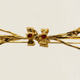 Broche Flor Roja BR23-The Nook Store