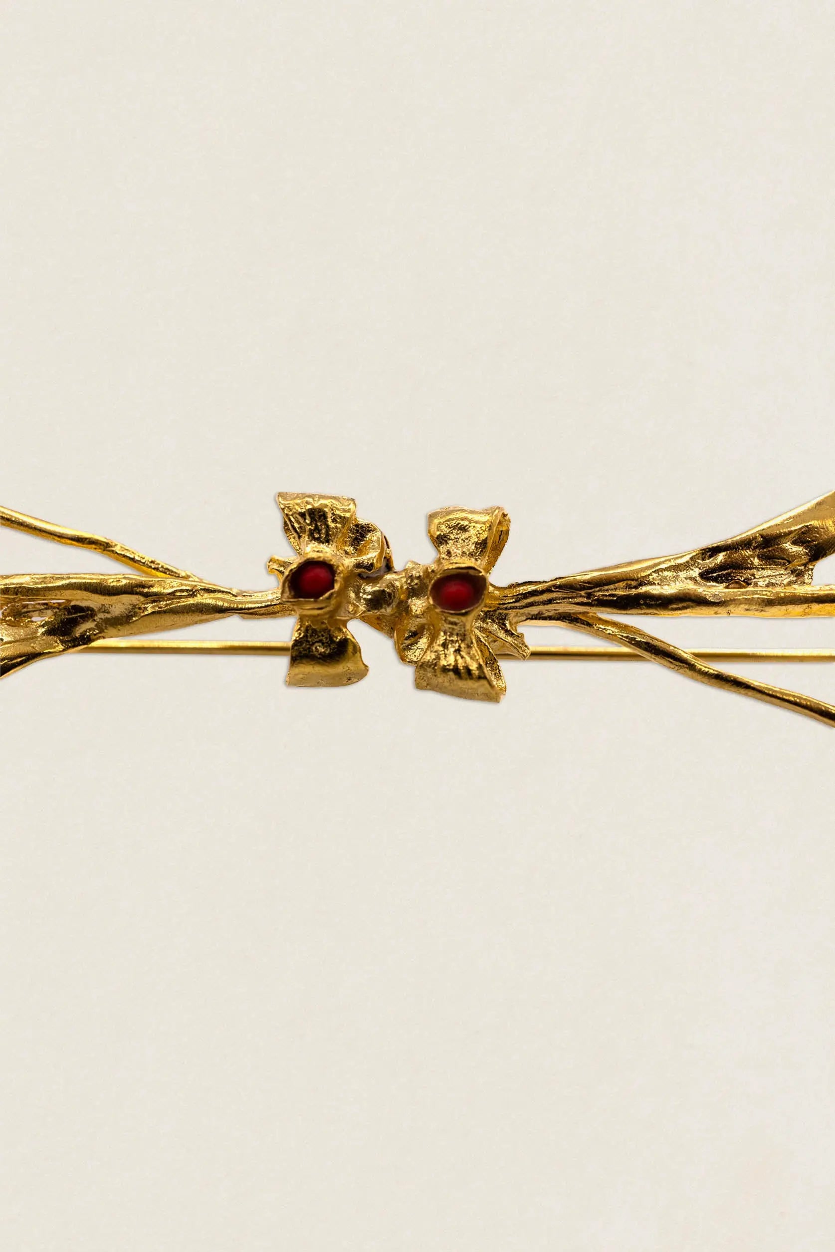 Broche Flor Roja BR23-The Nook Store