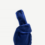Bolso Asa terciopelo Azul Eléctrico