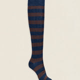 Calcetin caña alta R19 rayas Abisso - Bruno