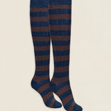 Calcetin caña alta R19 rayas Abisso - Bruno