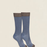 Calcetin P20 de purpurina Azul Piedra