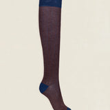 Calcetin caña alta L53 Marrón - Azul raf The Nook Store