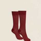 Calcetin caña corta LL14C Teja