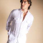 Camisa Lino 4 Bolsillos 1-The Nook Store