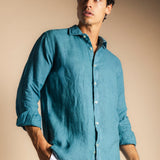 Camisa Lino Sin Bolsillos D11-The Nook Store