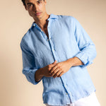 Camisa Lino Sin Bolsillos 936-The Nook Store