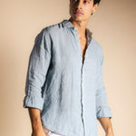 Camisa Lino Sin Bolsillos D42-The Nook Store