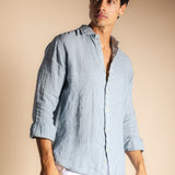 Camisa Lino Sin Bolsillos D42-The Nook Store