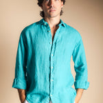Camisa Lino Sin Bolsillos D10-The Nook Store