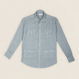 Camisa Lino 4 Bolsillos D42-The Nook Store