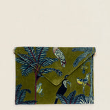 Cartera de Mano 21 Cheetah Kaki