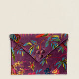 Cartera de Mano 5 Pájaros Morada