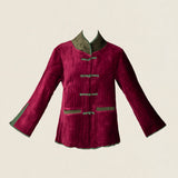 Chaqueta Acolchada Madeline Burdeos MAD04