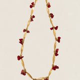 Collar Coral Burdeos CO91