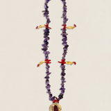 Collar Mauve Hojas Granada Plana CO99