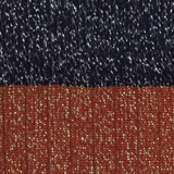 Calcetin P05 de purpurina Naranja